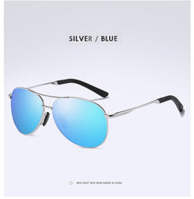 Load image into Gallery viewer, Polarized Vintage Pilot Sunglasses Men Brand Designer Sun Glasses Women Eyeglasses Spring Leg Gafas Oculos De Sol Masculino