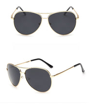 Load image into Gallery viewer, Polarized Vintage Pilot Sunglasses Men Brand Designer Sun Glasses Women Eyeglasses Spring Leg Gafas Oculos De Sol Masculino