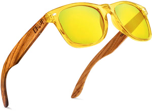 Polarized Wood Sunglasses Men Square Frame UV400 Sun glasses Women Sun glasses Male oculos de sol Feminino