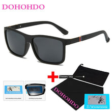Load image into Gallery viewer, Polaroid Sunglasses Square Flexible Driving Rubber Square Tr90  Sun Glasses Famous Brand Men Polarized Sunglases For Women Men