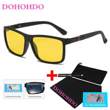 Load image into Gallery viewer, Polaroid Sunglasses Square Flexible Driving Rubber Square Tr90  Sun Glasses Famous Brand Men Polarized Sunglases For Women Men