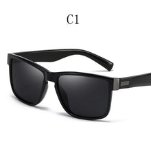 Load image into Gallery viewer, Polaroid sunglasses Unisex Square Vintage Sun Glasses Famous Brand Sunglases polarized Sunglasses retro Feminino For Women Men