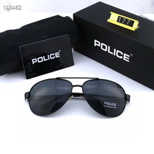 Load image into Gallery viewer, Police  Brand Sunglasses Men&#39;s Polarized Pilot Sunglasses Top Brand Designer AAA+ Driving Glasses UV400 P177-2