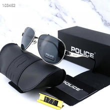 Load image into Gallery viewer, Police  Brand Sunglasses Men&#39;s Polarized Pilot Sunglasses Top Brand Designer AAA+ Driving Glasses UV400 P177-2