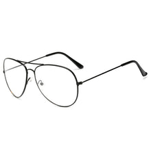 Load image into Gallery viewer, Polit Glasses Frame Oversized  CateyeMen Women's Sun Glasses Metal Frame Eyewear Vintage Female Clear Lens Optics Spectacle