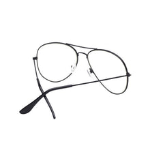 Load image into Gallery viewer, Polit Glasses Frame Oversized  CateyeMen Women's Sun Glasses Metal Frame Eyewear Vintage Female Clear Lens Optics Spectacle