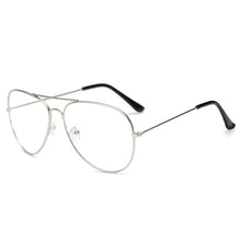 Load image into Gallery viewer, Polit Glasses Frame Oversized  CateyeMen Women's Sun Glasses Metal Frame Eyewear Vintage Female Clear Lens Optics Spectacle
