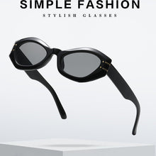 Load image into Gallery viewer, Polygon Rectangle Women Sunglasses 2023 Retro Cat eye Designer Sun Glasses Men Women Eyewear Shades UV400 De Sol Mujer