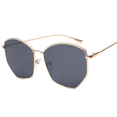 Polygon Shade for Women Sunglasses Brand Woman Vintage Retro Unisex Glasses Oculos Feminino Accessories Sunglasses Sexy