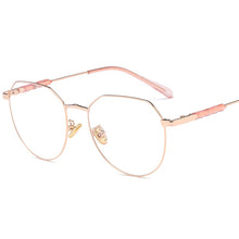 Load image into Gallery viewer, Polygon Student Glasses Frame Women 2023 Ultralight Prescription Eyeglasses Men Cat Eye Spectacles Myopia Optical Frame Eyewear