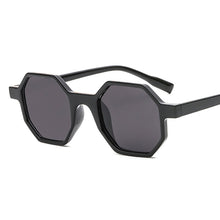 Load image into Gallery viewer, Polygon Vintage Sunglasses Women Brand Designer Retro Small Frame Sun Glasses Female Black Round Ladies Eyeglasses