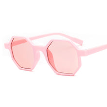 Load image into Gallery viewer, Polygon Vintage Sunglasses Women Brand Designer Retro Small Frame Sun Glasses Female Black Round Ladies Eyeglasses