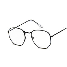 Carica l'immagine nel visualizzatore di Gallery, Occhiali da sole poligonali Occhiali da donna Occhiali da sole in metallo retrò Donna Specchio vintage Oculos De Sol Feminino UV400 