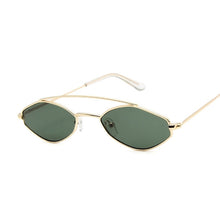 Carica l'immagine nel visualizzatore di Gallery, Occhiali da sole poligonali Occhiali da donna Occhiali da sole in metallo retrò Specchio vintage Oculos De Sol Feminino UV400