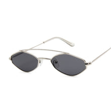 Carica l'immagine nel visualizzatore di Gallery, Occhiali da sole poligonali Occhiali da donna Occhiali da sole in metallo retrò Specchio vintage Oculos De Sol Feminino UV400