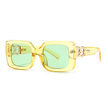 Load image into Gallery viewer, Popular Cat Eye Women Sunglasses Retro Nail Clear Gradient Eyewear Brand Designer Men Square Sun Glasses UV400