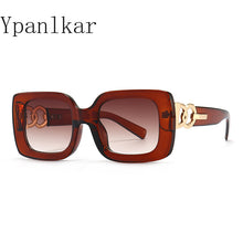 Load image into Gallery viewer, Popular Cat Eye Women Sunglasses Retro Nail Clear Gradient Eyewear Brand Designer Men Square Sun Glasses UV400