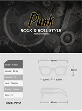 Load image into Gallery viewer, Popular Cat Eye Women Sunglasses Retro Nail Clear Gradient Eyewear Brand Designer Men Square Sun Glasses UV400 Eyeglasse