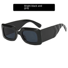 Load image into Gallery viewer, Popular  Women&#39;s Sunglasses Black Vintage Rectangle Big Frame Square Glasses 2023 Women Sun Glasses Man Eyewear