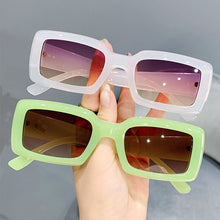 Load image into Gallery viewer, Popular Rectangle Sunglasses Women Men 2023 Square Retro Jelly Color Sun glasses Shade Male UV400 Eyewear lentes de sol