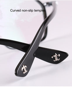 Popular Retro Men Female Flat Mirror Metal Double Beam Aviator TR Glasses Frame can be equipped with Myopia and Presbyopia F770
