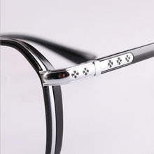 Load image into Gallery viewer, Popular Retro Men Female Flat Mirror Metal Double Beam Aviator TR Glasses Frame can be equipped with Myopia and Presbyopia F770