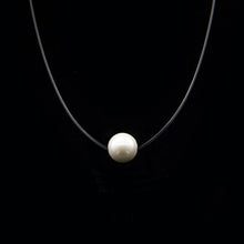 Carica l&#39;immagine nel visualizzatore di Gallery, Female Transparent Fishing Line Necklace Silver Color Invisible Chain Women Rhinestone Choker Necklace Collier Femme