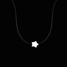 Carica l&#39;immagine nel visualizzatore di Gallery, Female Transparent Fishing Line Necklace Silver Color Invisible Chain Women Rhinestone Choker Necklace Collier Femme