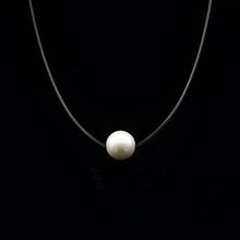 Load image into Gallery viewer, Female Transparent Fishing Line Necklace Silver Invisible Chain Necklace Women Rhinestone Choker Necklace Collier Femme