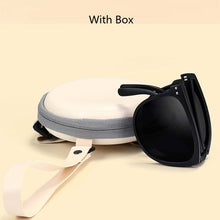 Load image into Gallery viewer, Portable Folding Polarized Sunglasses Women Men Vintage TR90 Fanshion  Woman Sunglasses Men Driving Retro Outdoor Glasses