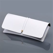 Load image into Gallery viewer, Portable Sunglasses Leather Case For Women Men Red Blue Soft Bag Set Unisex Eyeglass Box Protection Packaging