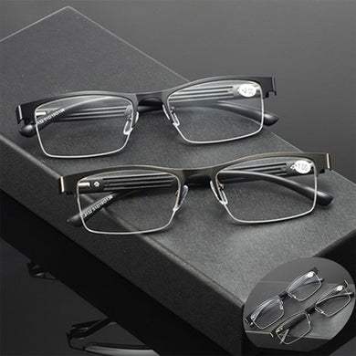 Practical Comfortable Universal Super Light Presbyopia Metal Frame Retro Fashion