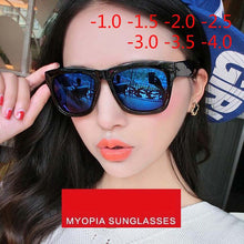 Load image into Gallery viewer, Prescription 0 -1.0 -1.5 -2.0 -2.5 -3.0 -3.5 -4.0 Fashion Finished Sunglasses Myopia Glasses Men Women Myopia Sun glasses