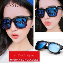 Load image into Gallery viewer, Prescription -1.0 -1.5 -2.0 Finished Myopia Sunglasses Men Women Short sighted Optics Eyewear