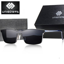 Load image into Gallery viewer, Prescription 2 In 1 Magnet Clip On Glasses Frame Men Optical Polarized Sunglasses Myopia Degree Eyeglasses Frame Male Brand 2022