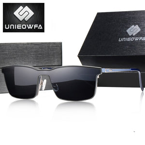 Prescription 2 In 1 Magnet Clip On Glasses Frame Men Optical Polarized Sunglasses Myopia Degree Eyeglasses Frame Male Brand 2022