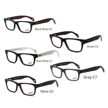 Load image into Gallery viewer, Prescription Eyeglasses Lens Eyewear Rectangle Acetate Reading Men Women Vintage 1.56index Gray Wine White Brown RM1562