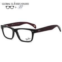 Load image into Gallery viewer, Prescription Eyeglasses Lens Eyewear Rectangle Acetate Reading Men Women Vintage 1.56index Gray Wine White Brown RM1562