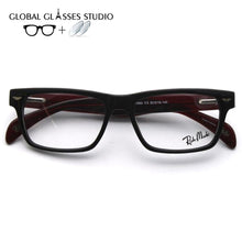 Load image into Gallery viewer, Prescription Eyeglasses Lens Eyewear Rectangle Acetate Reading Men Women Vintage 1.56index Gray Wine White Brown RM1562