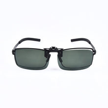 Load image into Gallery viewer, Prescription Eyeglasses Square Frame with Polarized Sunglasses Lenses Clip-on No Screw Lightweight  Eyewear Men/Women