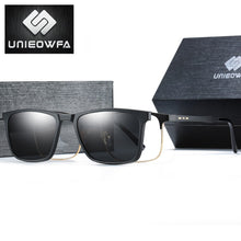 Carica l&#39;immagine nel visualizzatore di Gallery, Prescription Magnet Clip On Glasses Frame Men Myopia Optical Eyeglasses Frame Polarized Magnet Clip On Sunglasses Male Square