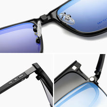 Carica l&#39;immagine nel visualizzatore di Gallery, Prescription Magnet Clip On Glasses Frame Men Myopia Optical Eyeglasses Frame Polarized Magnet Clip On Sunglasses Male Square