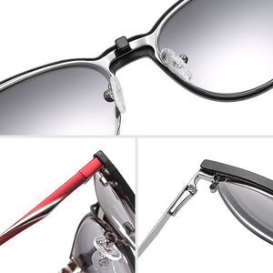 Prescription Magnet Clip On Glasses Frame Women Polarized Magnet Clip on Sunglasses Women Optical Myopia Eyeglasses Frame Female