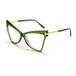 Prescription Myopia Lens Glasses Frames For Women Cat Eye Retro Transparent Optics Eyewear Glasses Frames For Men