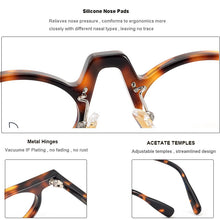 Load image into Gallery viewer, Prescription glasses Acetate  minus sight  Cateye 1960s Vintage Retro Classic Eyeglases Myopia Optical Spectacles Eyewear