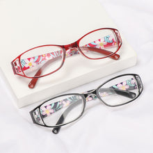 Load image into Gallery viewer, Printing Vision Care Computer Goggles Foldable Reading Eyeglasses Anti-blue Light Glasses Folding Presbyopia Eyewear