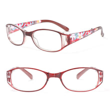 Load image into Gallery viewer, Printing Vision Care Computer Goggles Foldable Reading Eyeglasses Anti-blue Light Glasses Folding Presbyopia Eyewear