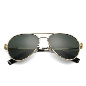 Pro Acme 3 SIZE Classic Pilot Sunglasses Men Women Polarized Metal Frame Mirrored Lens Glasses for Driving  for Kids PC0324