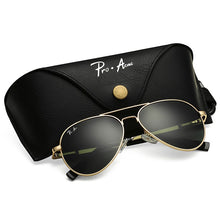 Carica l&#39;immagine nel visualizzatore di Gallery, Pro Acme 3 SIZE Classic Pilot Sunglasses Men Women Polarized Metal Frame Mirrored Lens Glasses for Driving  for Kids PC0324