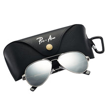 Load image into Gallery viewer, Pro Acme 60mm Brown Oversized Pilot Polarized Sunglasses Men Women Metal Frame Glasses for Driving with Spring Hinges PA0329